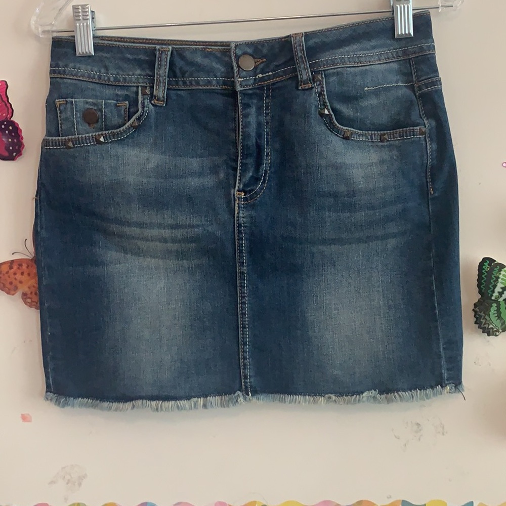 ❤️Koton ❤️great quality stretchy denim mini skirt - Picture 2 of 5